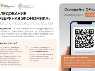 ИССЛЕДОВАНИЕ «СЕРЕБРЯНАЯ ЭКОНОМИКА  В НИЖЕГОРОДСКОЙ ОБЛАСТИ»
